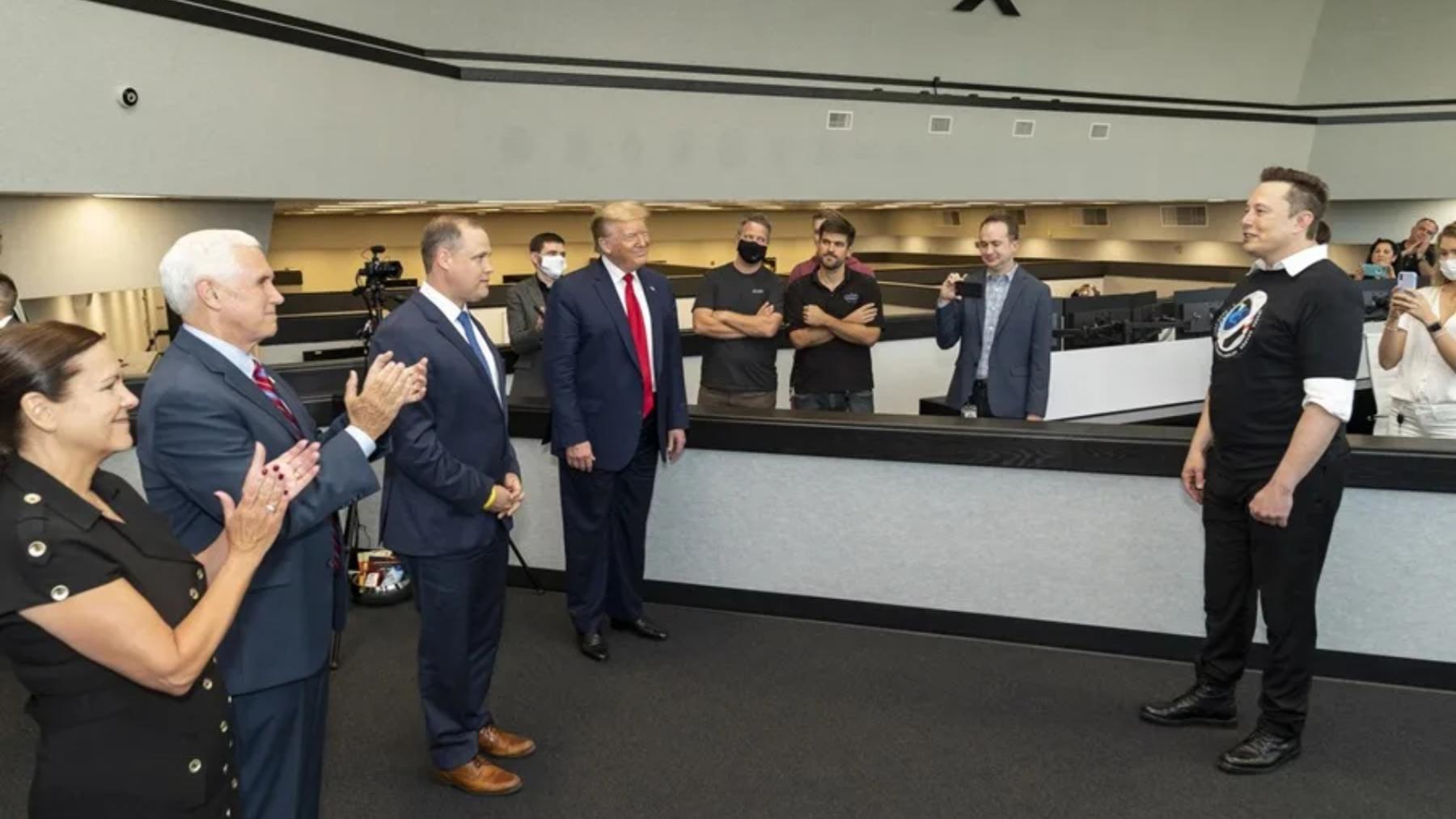 Fotografía de archivo del 30 de mayo de 2020 cedida por la Casa Blanca